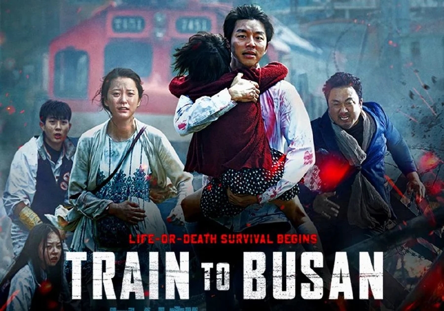 "Train to Busan" movie poster.